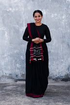 Black Musical Kala Cotton Saree