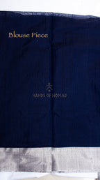 Blue Chanderi Saree