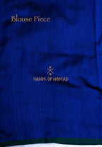 Blue Pure Silk Chanderi Saree