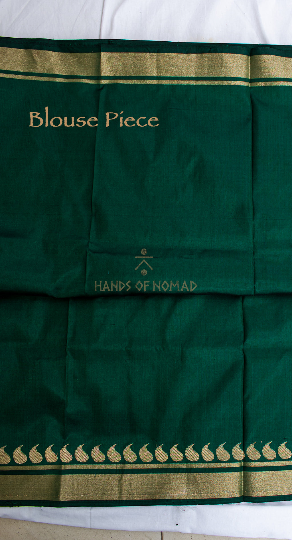Green Banarasi Katan Silk Saree