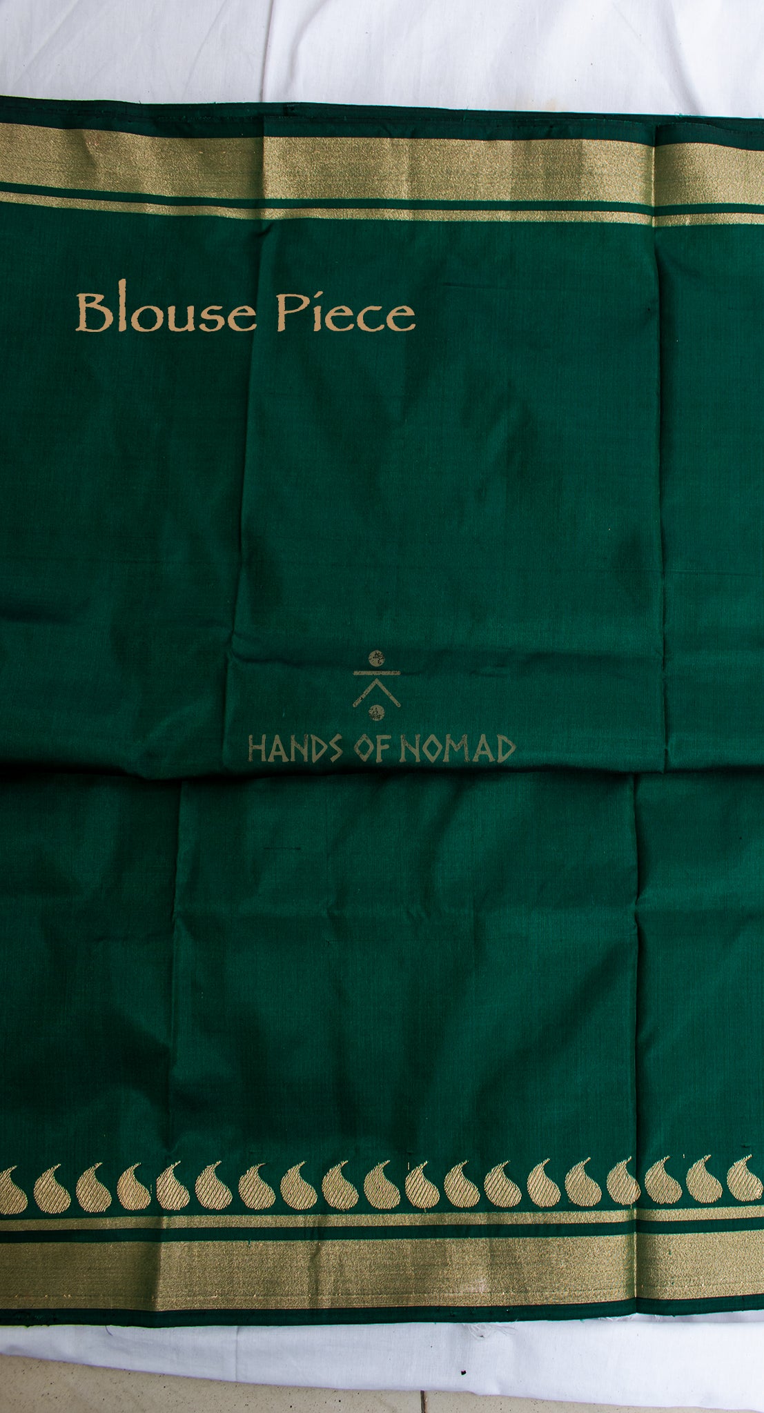 Green Banarasi Katan Silk Saree