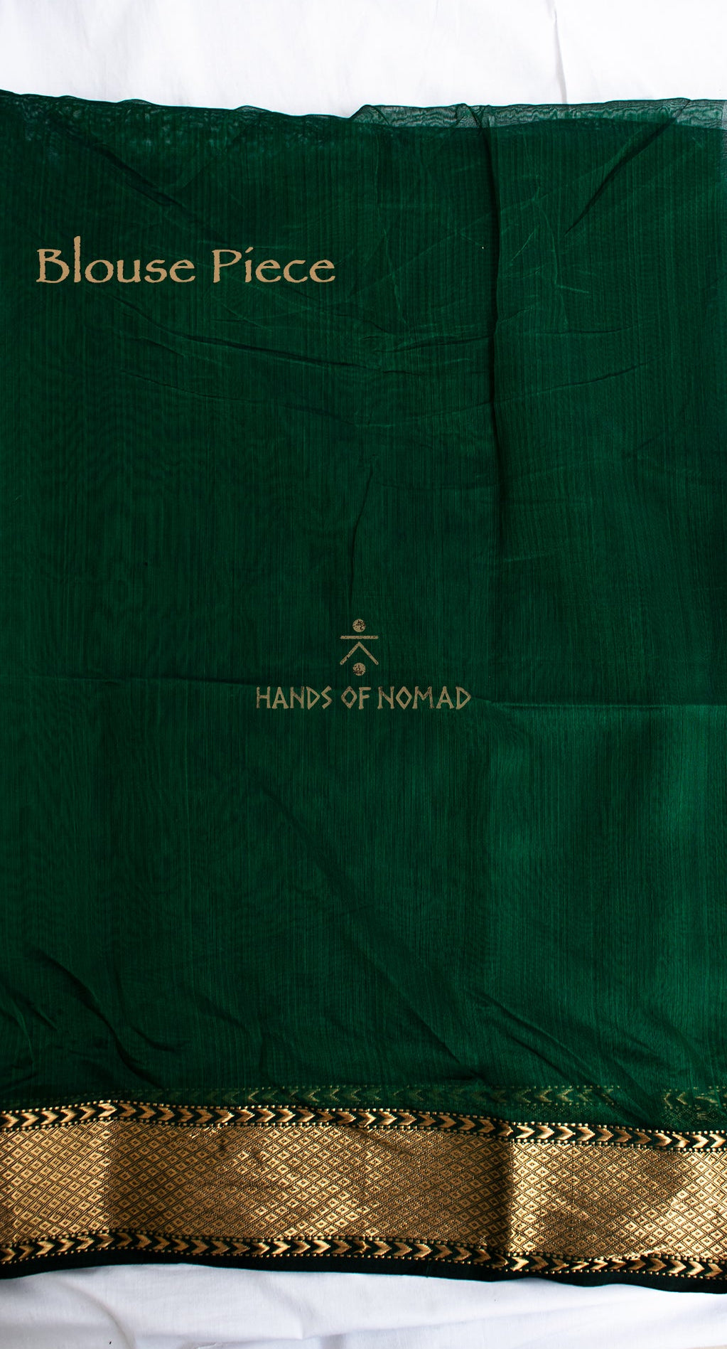 Green Cotton Silk Maheshwari Saree