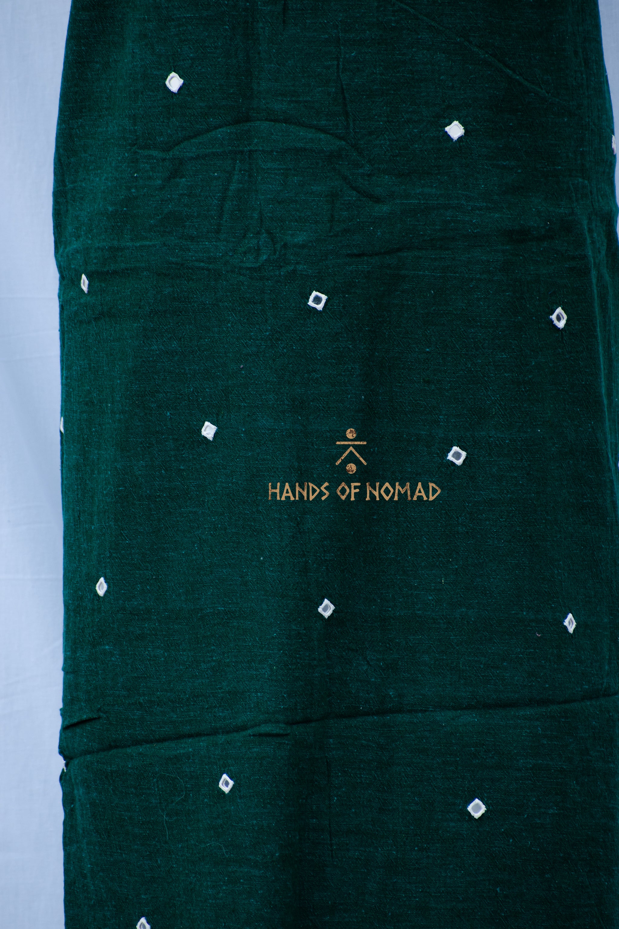 Green Bhujodi Kala Cotton Suit