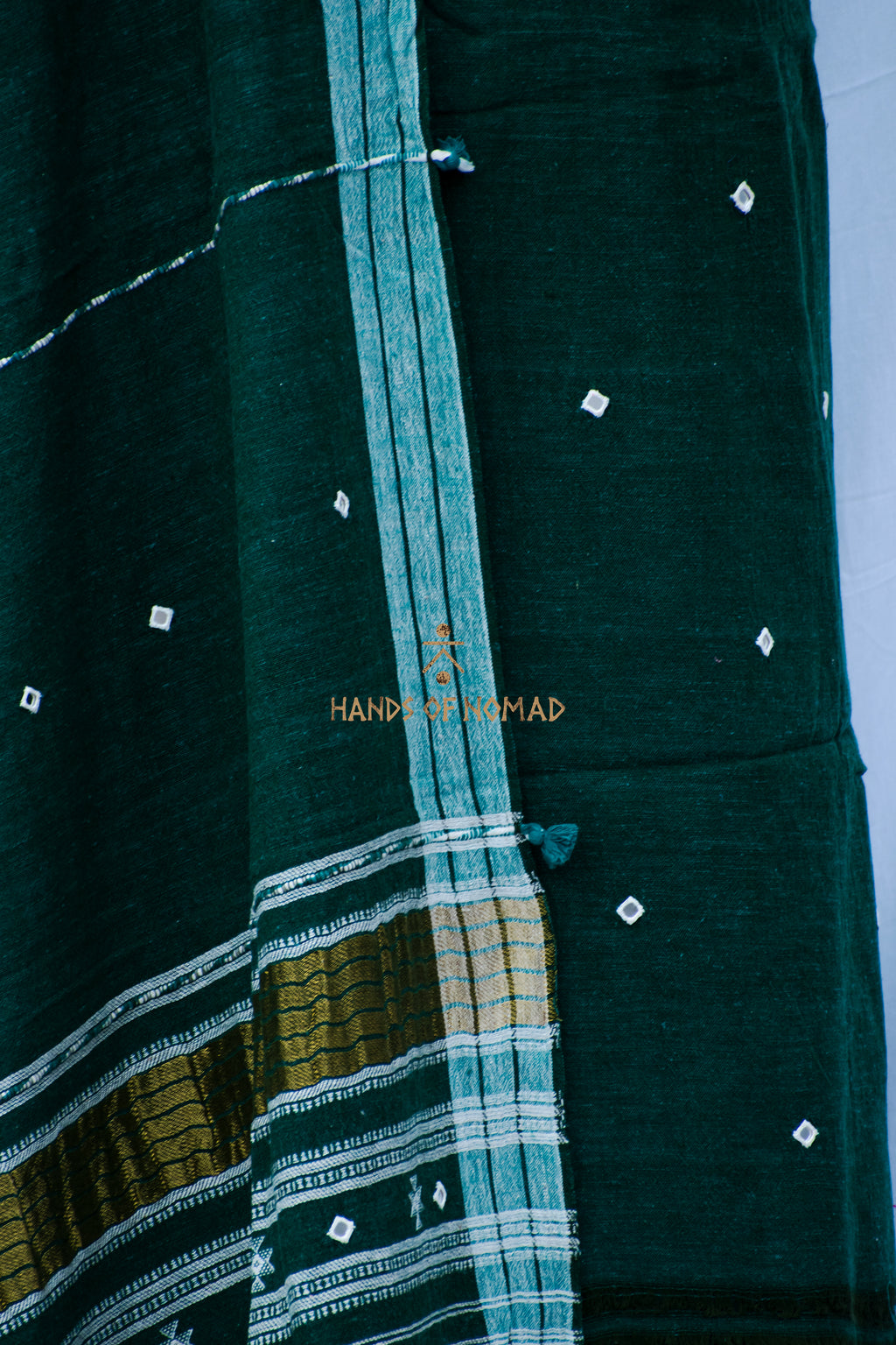 Green Bhujodi Kala Cotton Suit