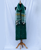 Green Bhujodi Kala Cotton Suit