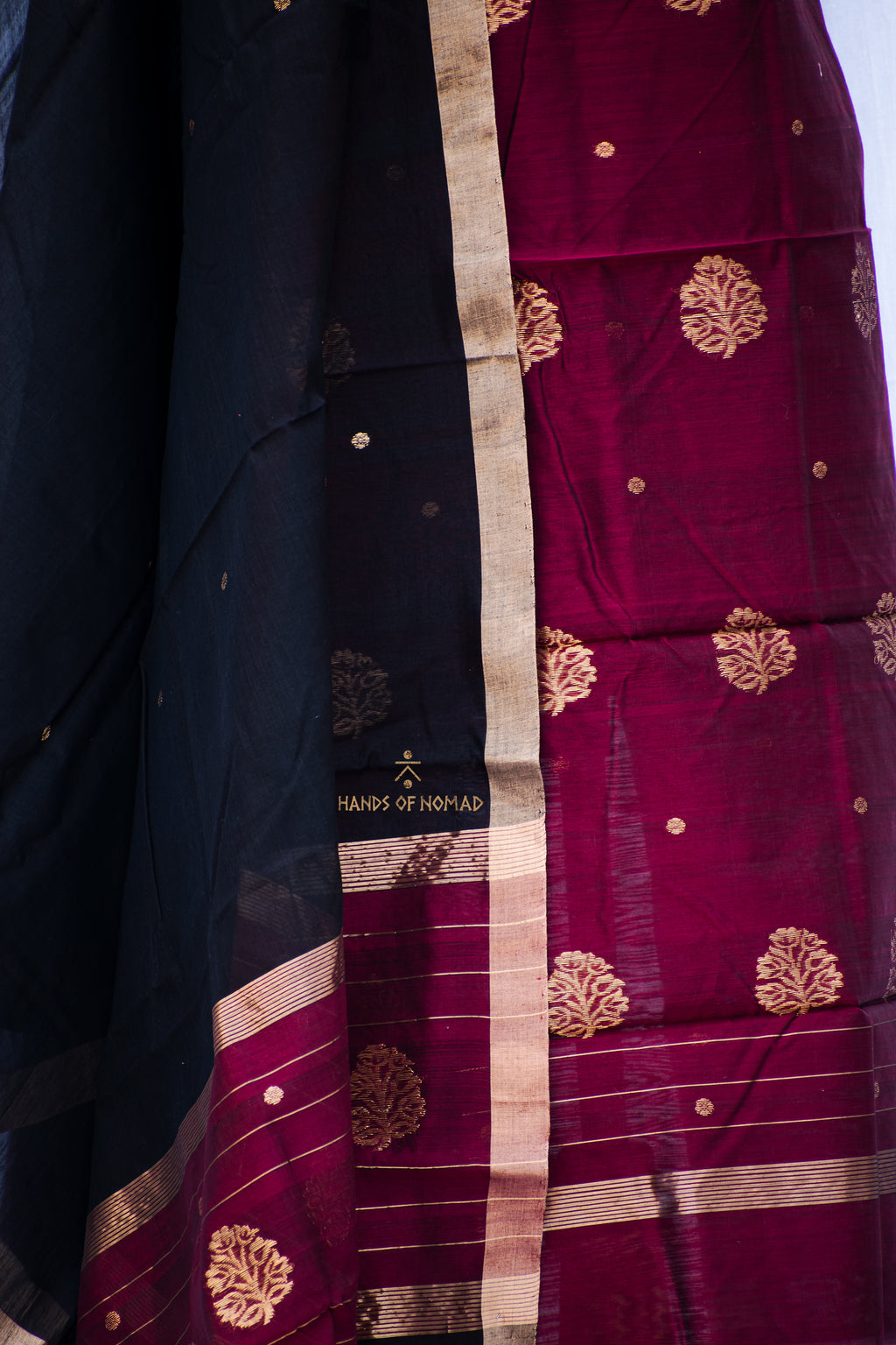 Maroon Chanderi Silk Suits