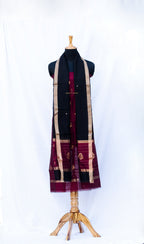 Maroon Chanderi Silk Suits