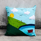 Mother Nature Cotton Cushion Cover