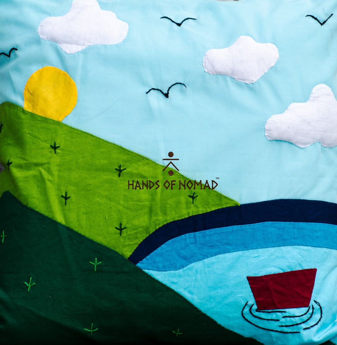 Mother Nature Cotton Cushion Cover