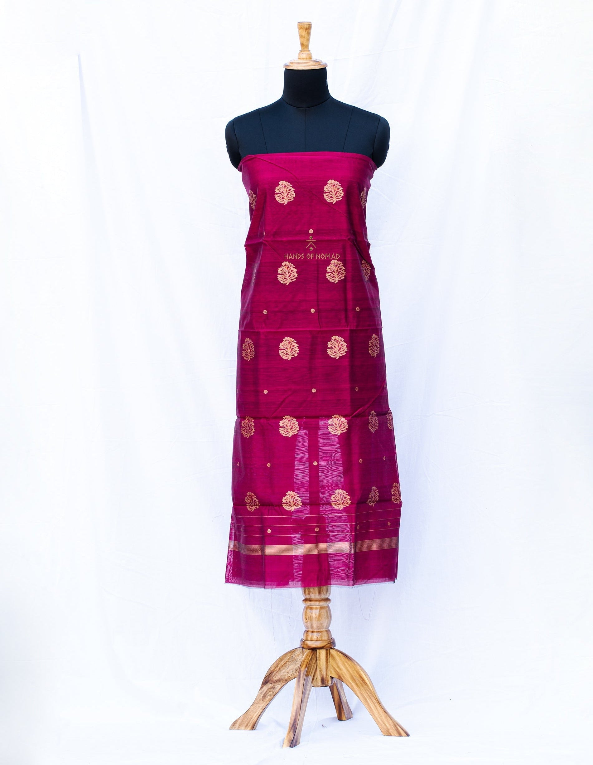Pink Chanderi Silk Suits
