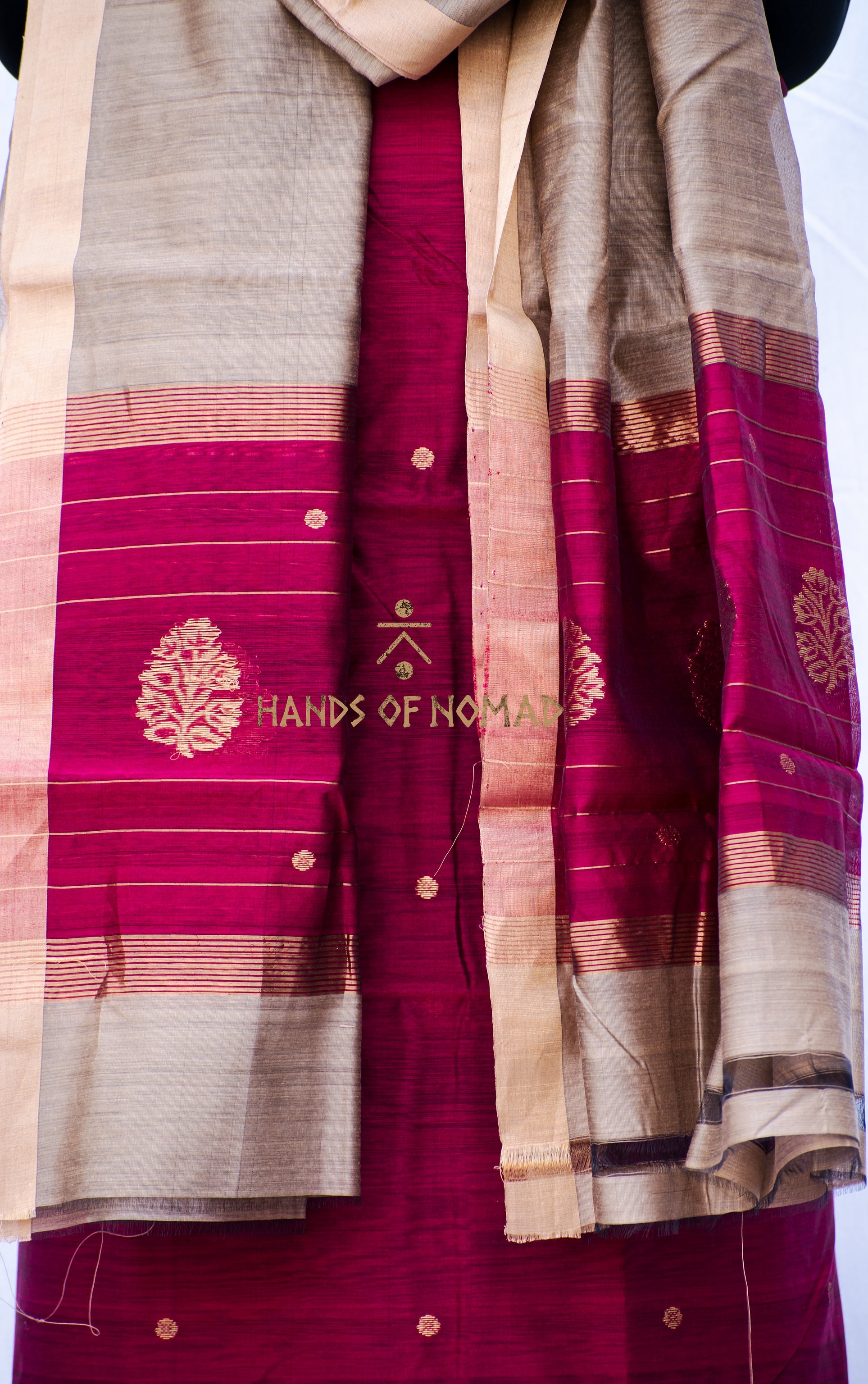 Pink Chanderi Silk Suits