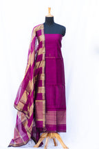 Purple Maheshwari Silk Suits