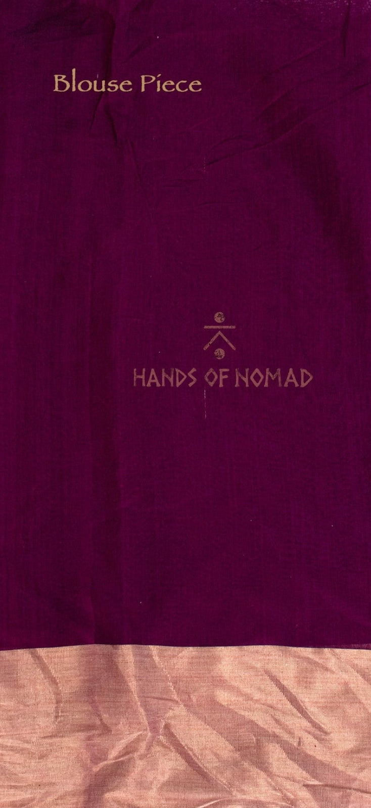 Purple Cotton Silk Chanderi Saree