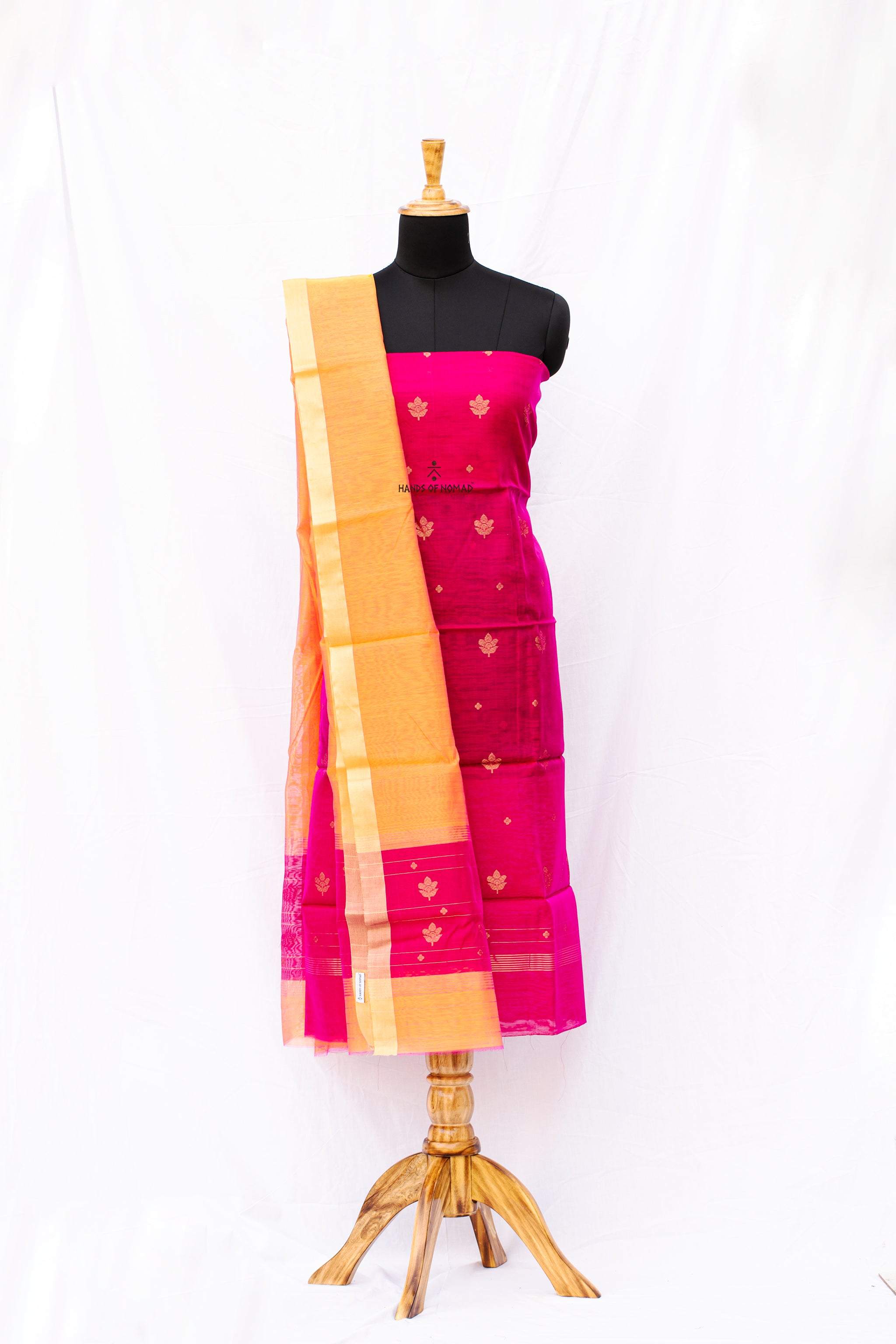 Pink Chanderi Silk Suits