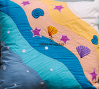 Seashore Cotton Cushion Cover