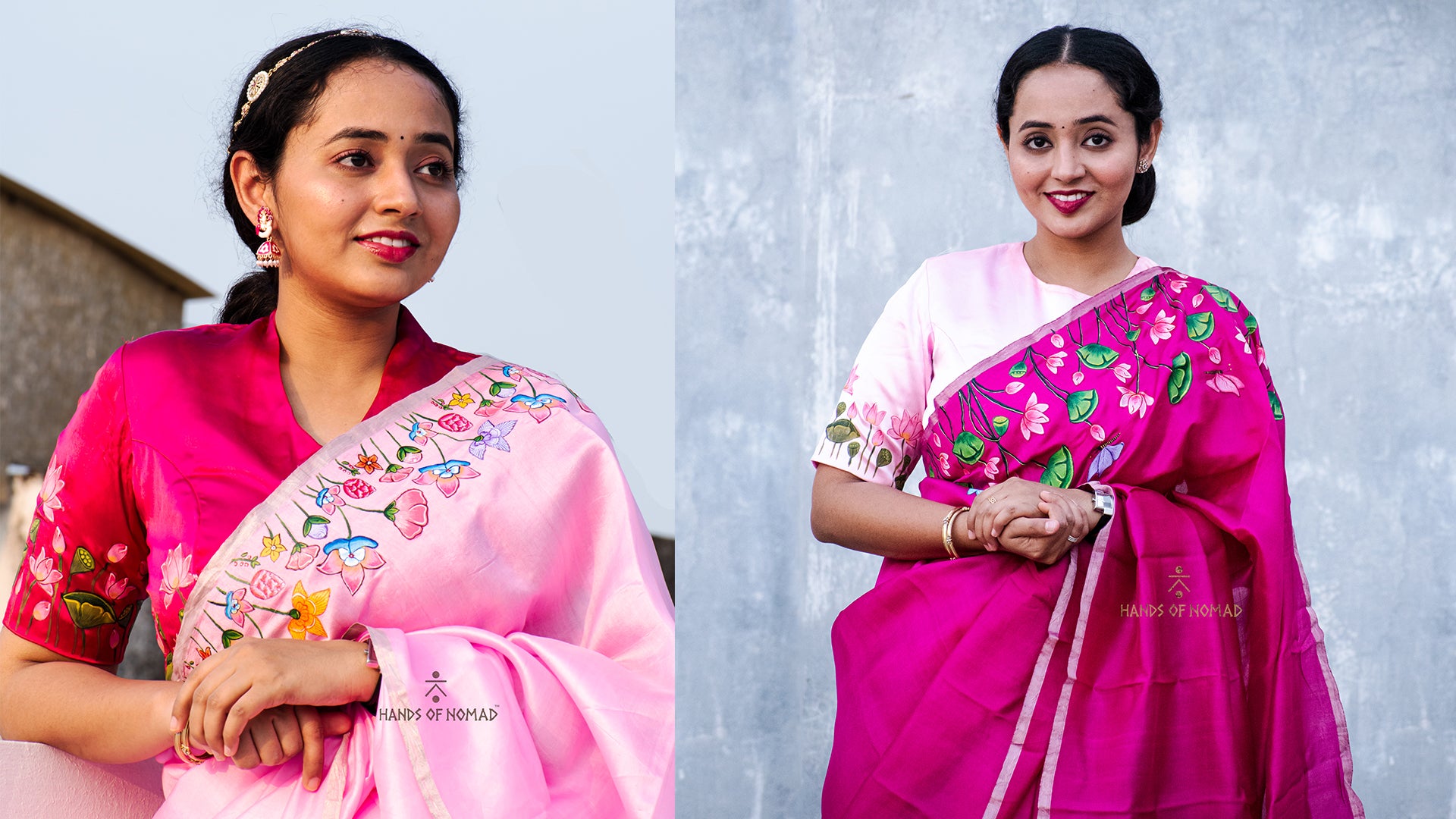 Hand Painted Pichwai Saree