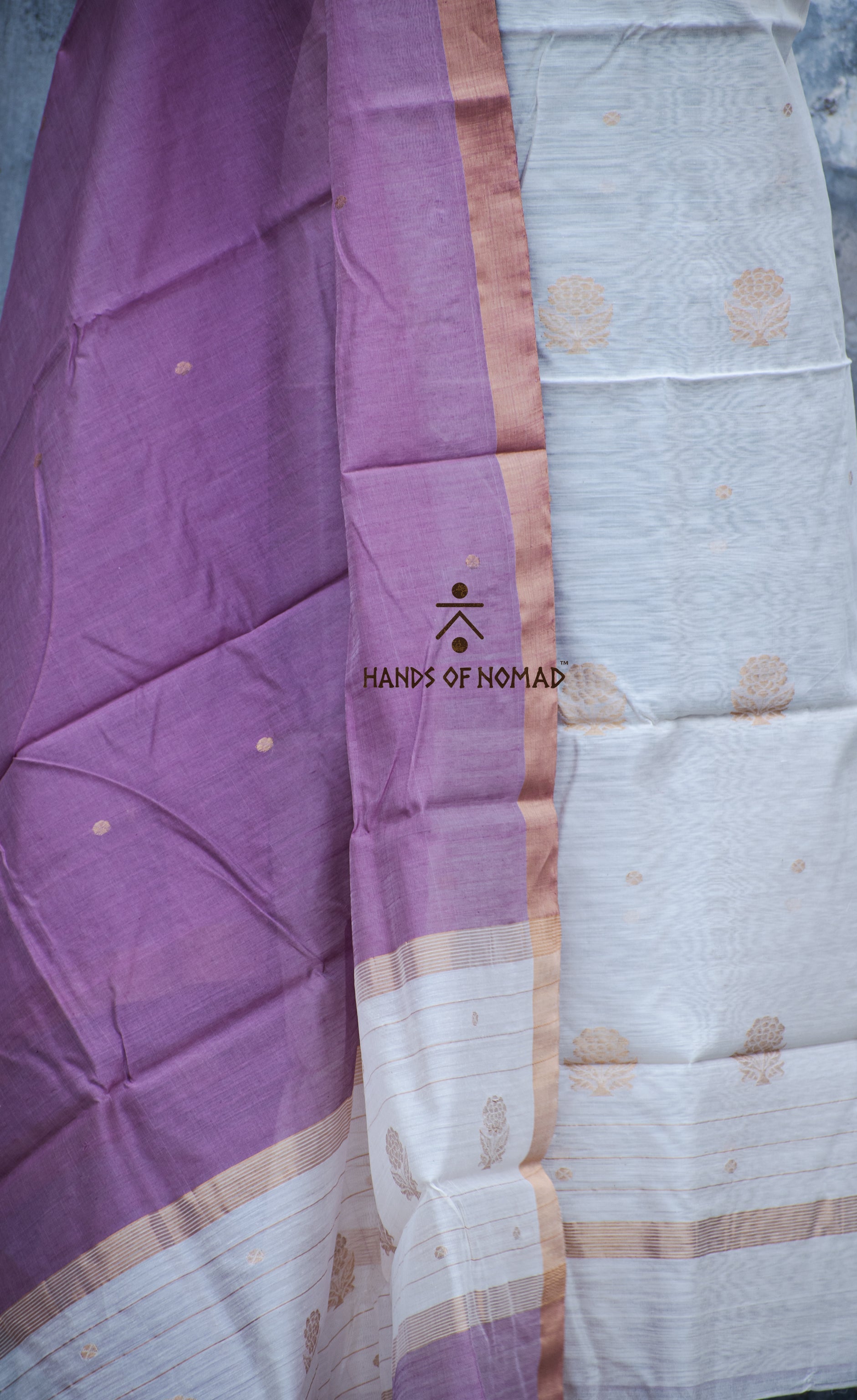 White Chanderi Silk Suits